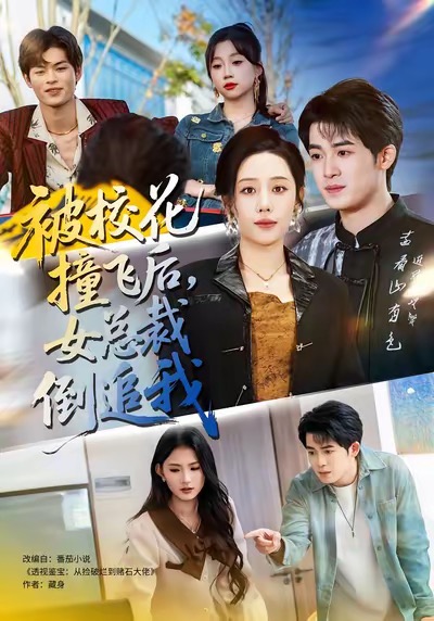 电影：被校花撞飞后，女总裁倒追我