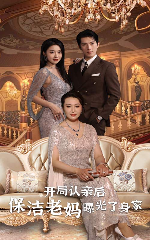 电影：开局认亲后，保洁老妈曝光了身家
